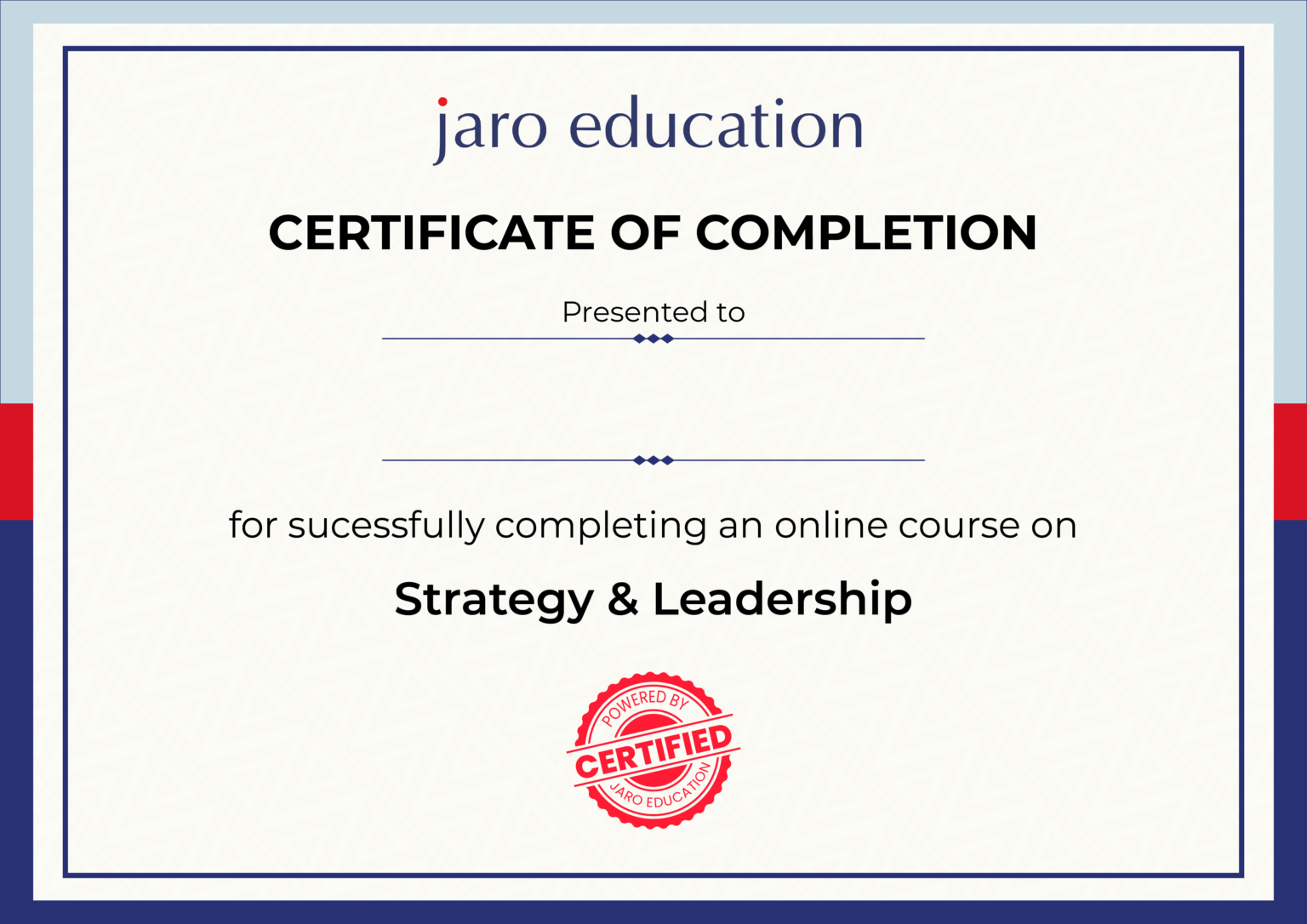 Earn Certificate